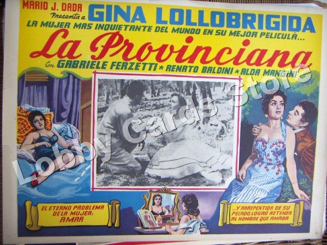 GINA LOLLOBRIGIDA- / LA PROVINCIANA